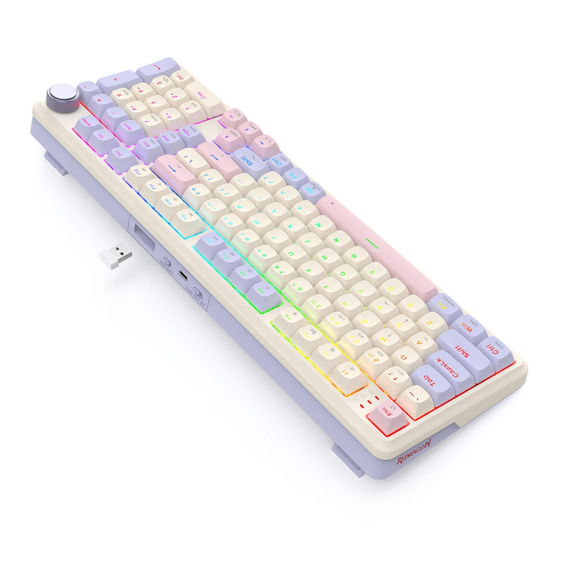 Redragon K768 Eisa 100 RGB Wireless Mechanical Gaming Keyboard