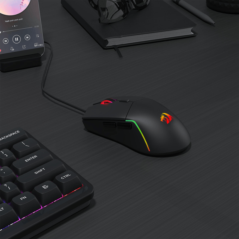 Redragon M730 Naga RGB Wired Gaming Mouse