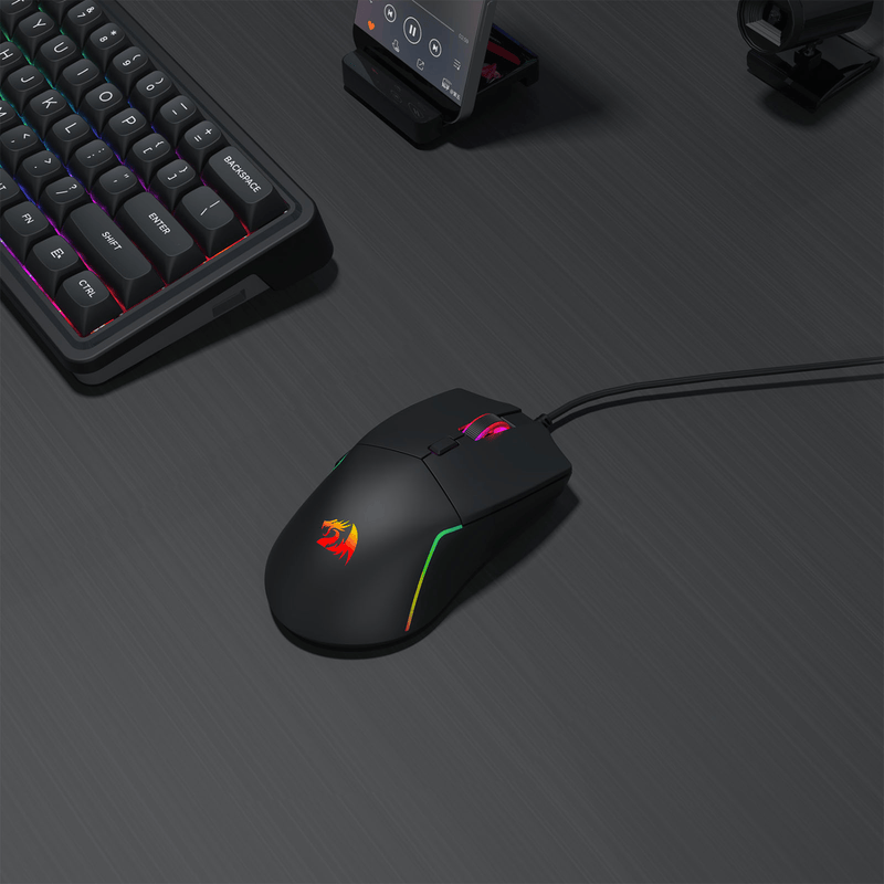 Redragon M730 Naga RGB Wired Gaming Mouse