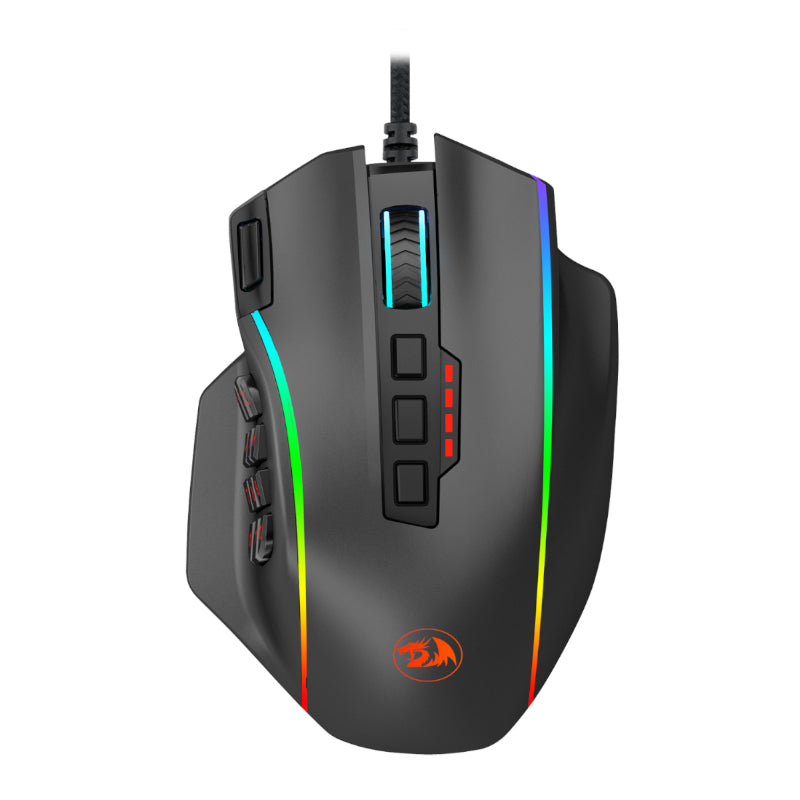 Redragon M901 Perdition 4 RGB MMO Wired Gaming Mouse