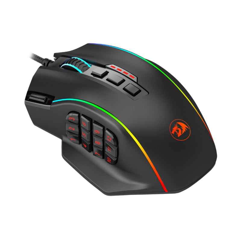 Redragon M901 Perdition 4 RGB MMO Wired Gaming Mouse