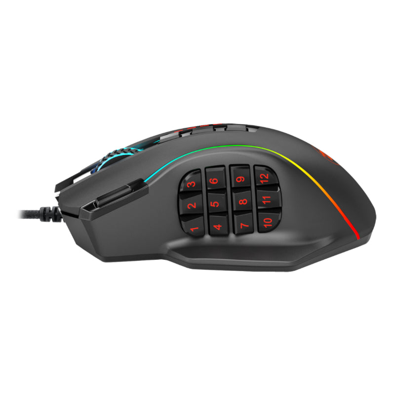 Redragon M901 Perdition 4 RGB MMO Wired Gaming Mouse