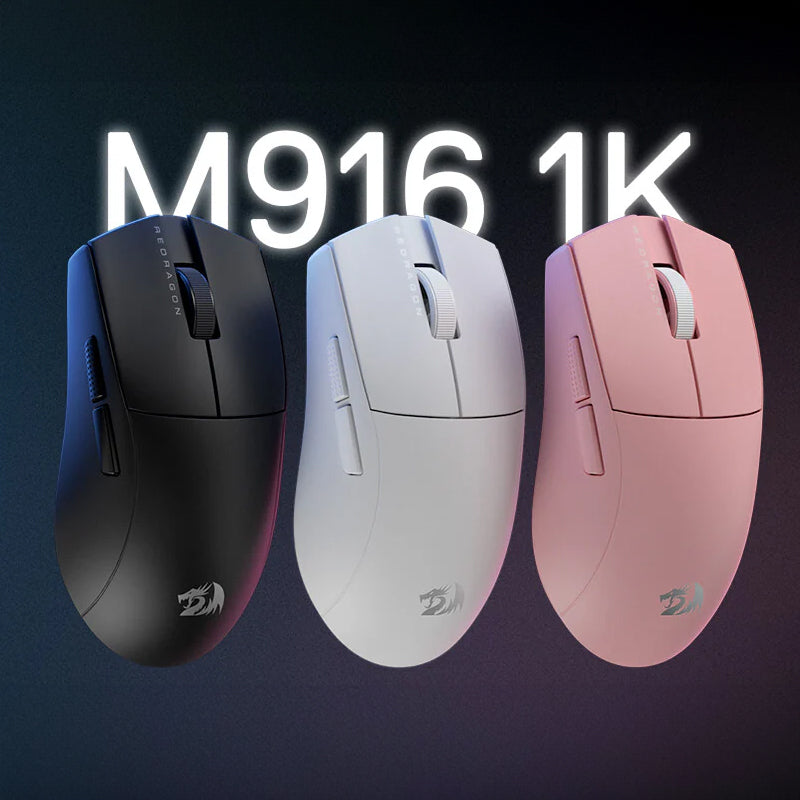 Redragon M916 Pro 1K 3-Mode Wireless Gaming Mouse