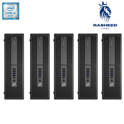 Certified Pre-Owned HP EliteDesk 800 G2 SFF - Intel Core i5 6th Gen 8GB Ram 256 SSD - Pack of 5