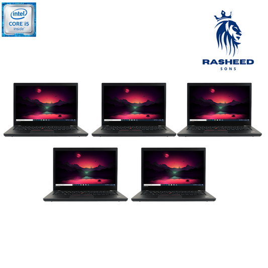 Certified Pre-Owned Lenovo ThinkPad T470 - Intel i5 16GB 256SSD 14" - Pack of 5