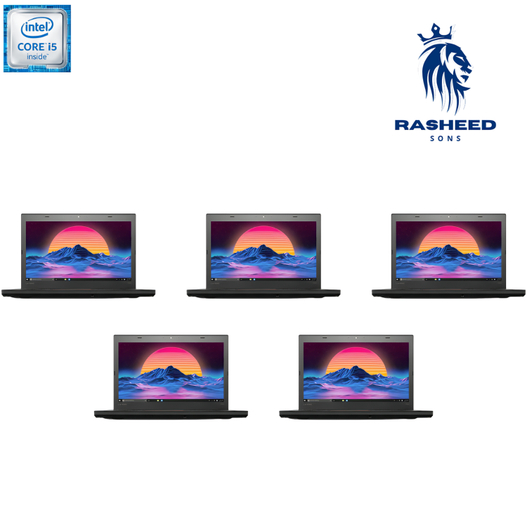 Certified Pre-Owned Lenovo ThinkPad T460 - Intel i5 6th Gen 14" - Pack of 5