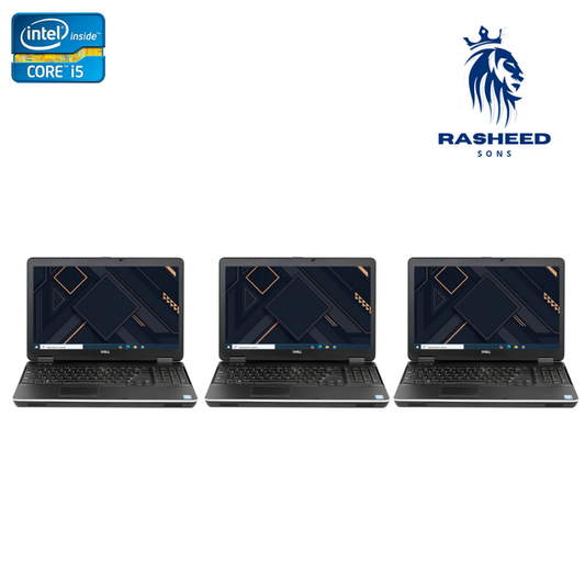 Certified Pre-Owned Dell Latitude E6540 - Intel Core i5 8GB RAM 256GB SSD - Pack of 3