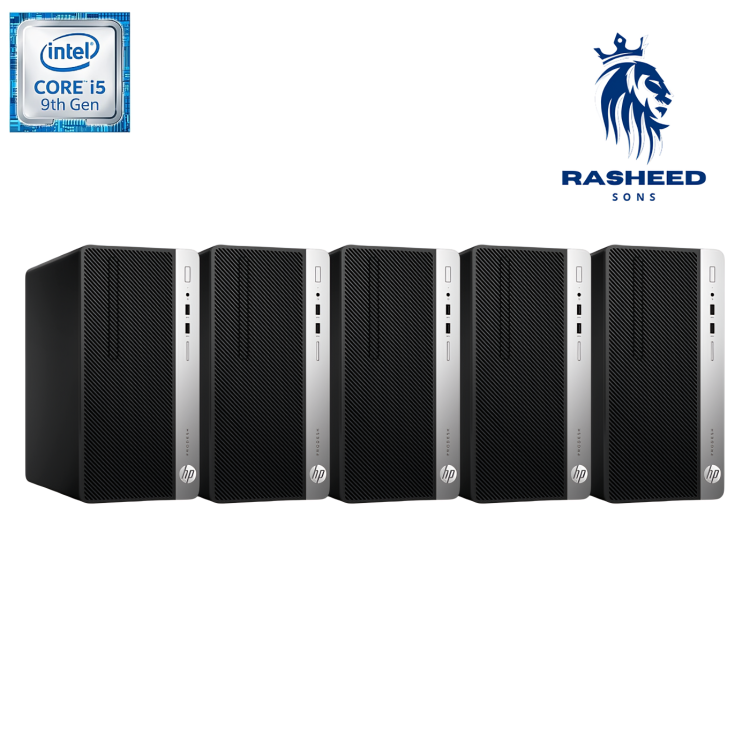 Certified Pre-Owned HP ProDesk 400 G6 - Intel Core i5 9th Gen, 8GB DDR4, 256GB SSD - Pack of 5