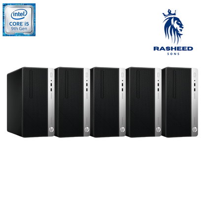 Certified Pre-Owned HP ProDesk 400 G6 - Intel Core i5 9th Gen, 8GB DDR4, 256GB SSD - Pack of 5