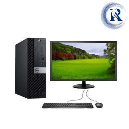Certified Refurbished Dell OptiPlex 5060 SFF – Intel Core i5 8th Gen | 8GB RAM | 256GB SSD | 22″ Monitor Full Set