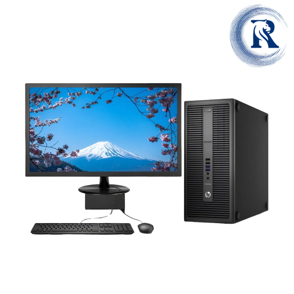 Certified Refurbished HP EliteDesk 800 G2 Tower – Intel Core i7 6th Gen | 16GB RAM | 512GB SSD | 22″ Monitor Full Set