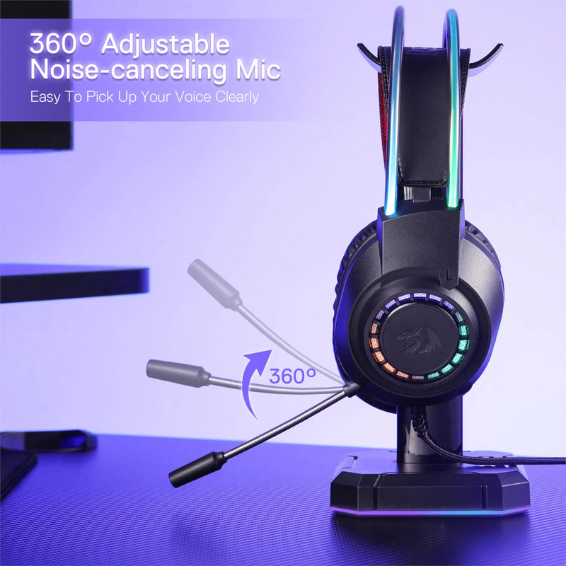 Redragon H231 Scream RGB Wired Gaming Headset