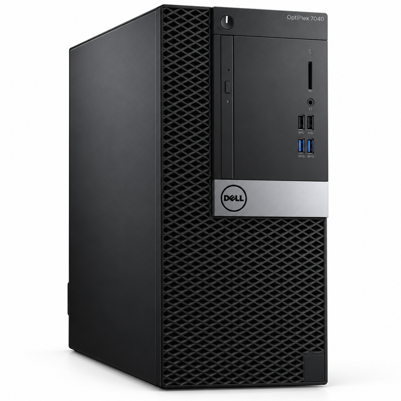Refurbished Dell OptiPlex 7040 Mini Tower Core i5 6th Gen 8GB RAM 256GB SSD
