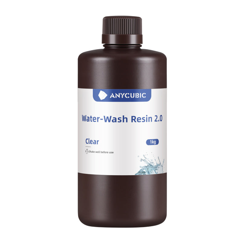 Anycubic Water Wash Resin 2.0 – Clear