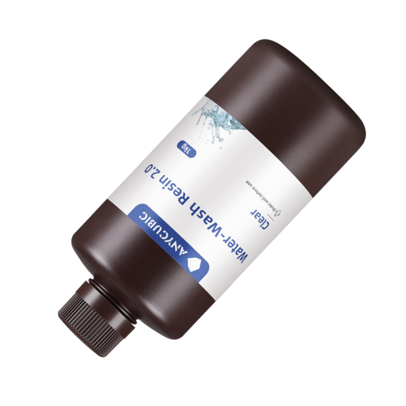 Anycubic Water Wash Resin 2.0 – Clear