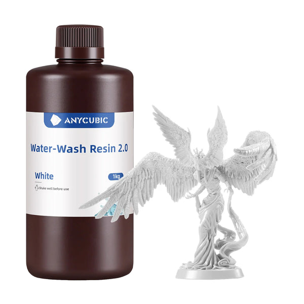 Anycubic Water Wash Resin 2.0 – White 1kg