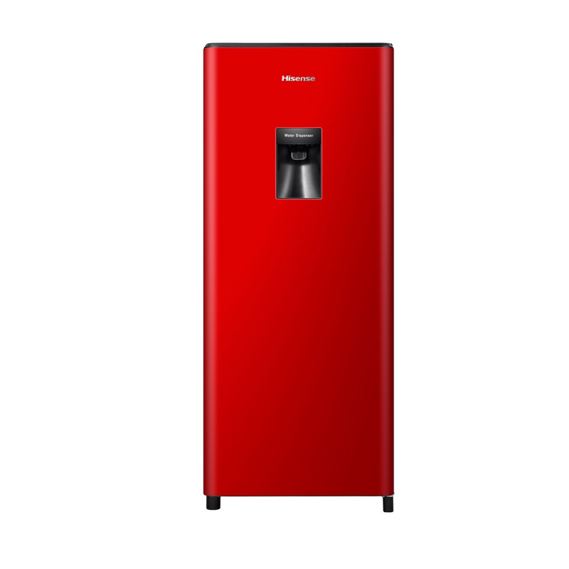 Hisense H235RRE-WD 177L Red Single Door Refrigerator