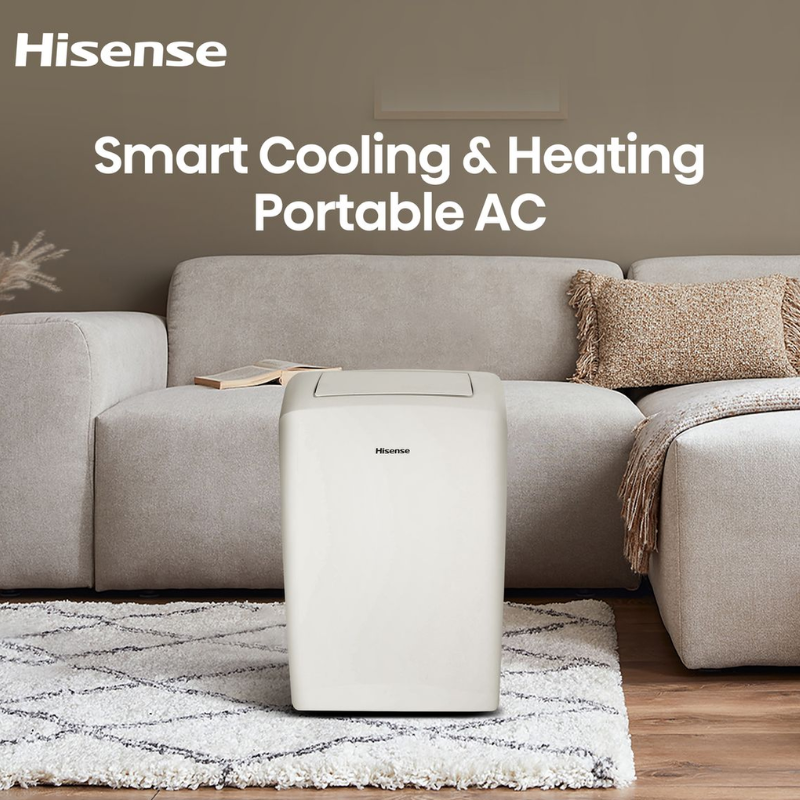 Hisense 12000 BTU Portable Air Conditioner AP-12HW4RNXS00