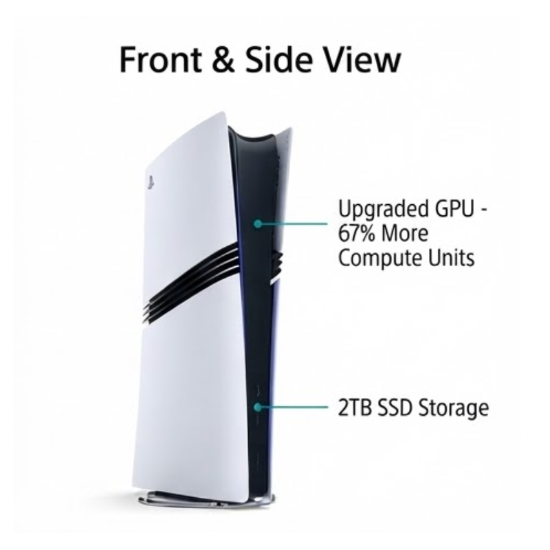 Sony PlayStation 5 Pro 2TB Console with Controller