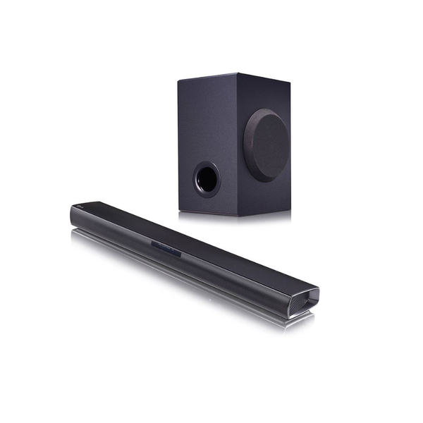 LG SQC1 2.1 Channel 160W Soundbar with Wireless Subwoofer