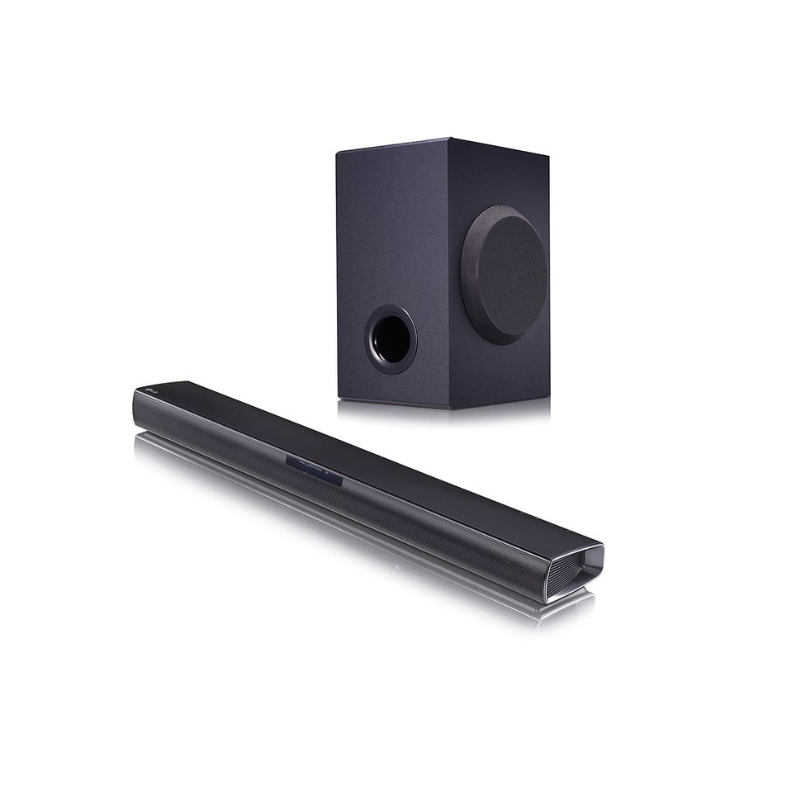 LG SQC1 2.1 Channel 160W Soundbar with Wireless Subwoofer