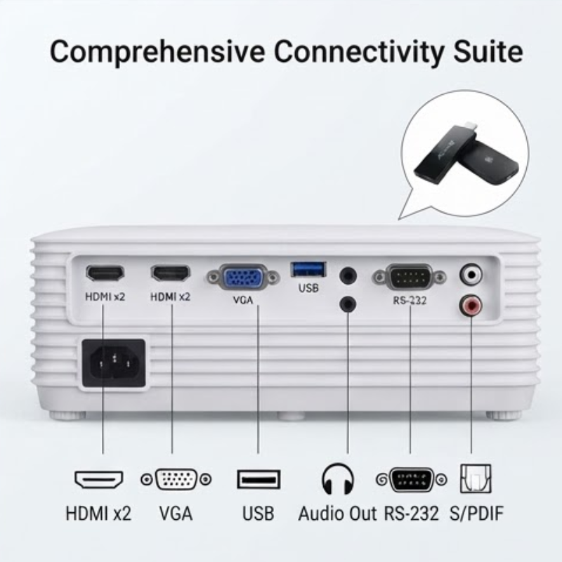 Acer Vero PL3510ATV Full HD 5000 ANSI Lumens Laser DLP White Projector