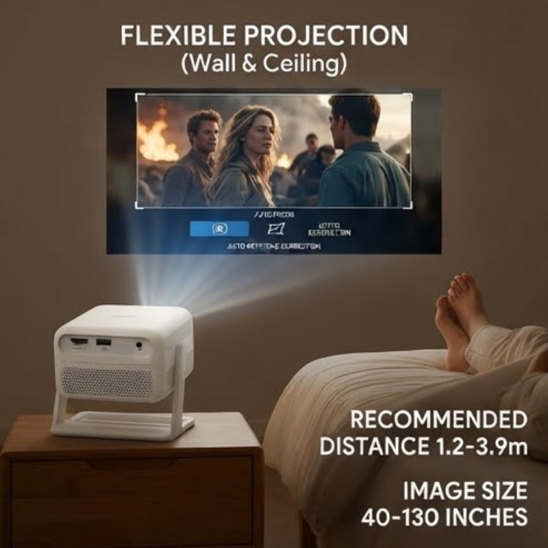 Vali 1 Pro 1920×1080 Google TV Smart Projector