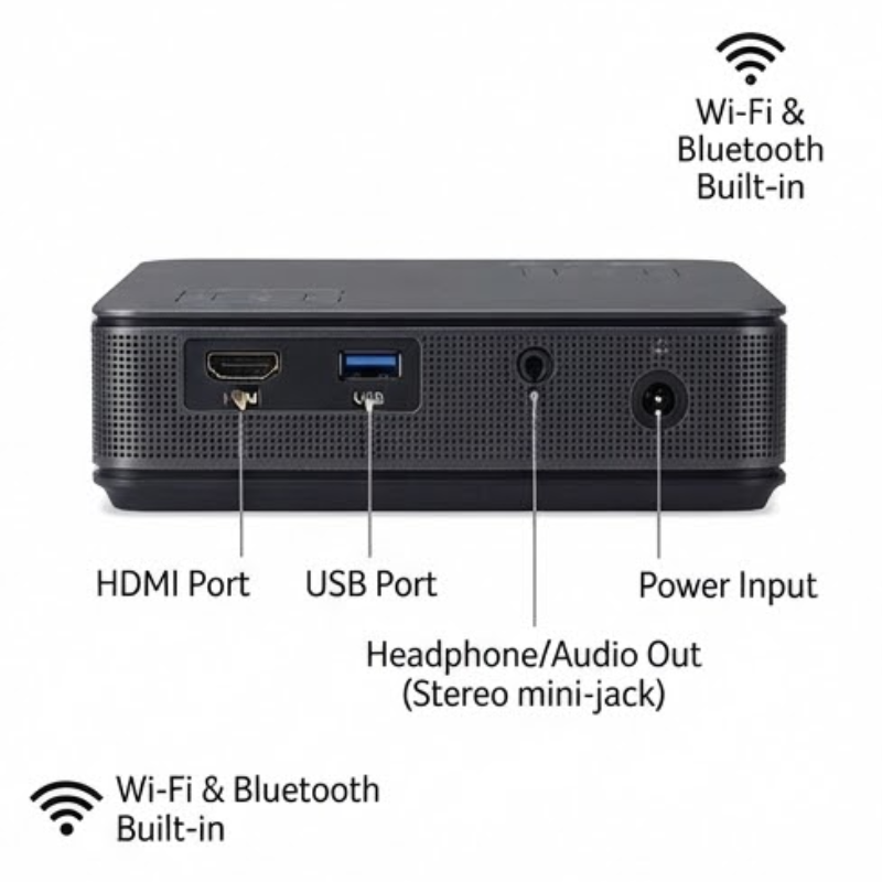Acer AOpen PV12a 220 ANSI 480p DLP Smart Portable Projector