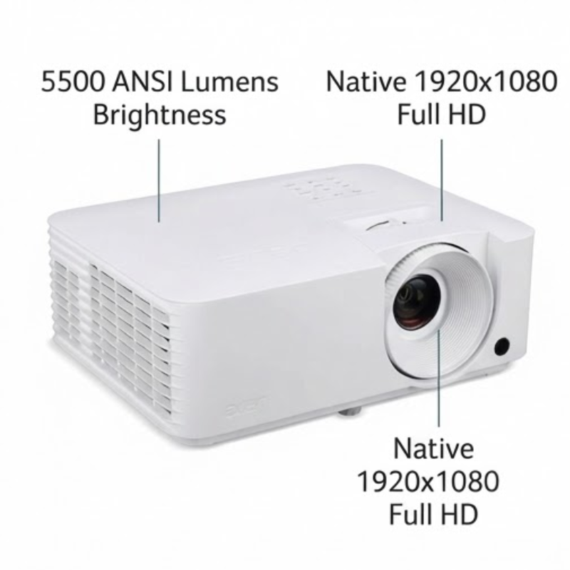 Acer Vero PL2535i Full HD 5500 ANSI Lumens Laser DLP Wi-Fi Projector