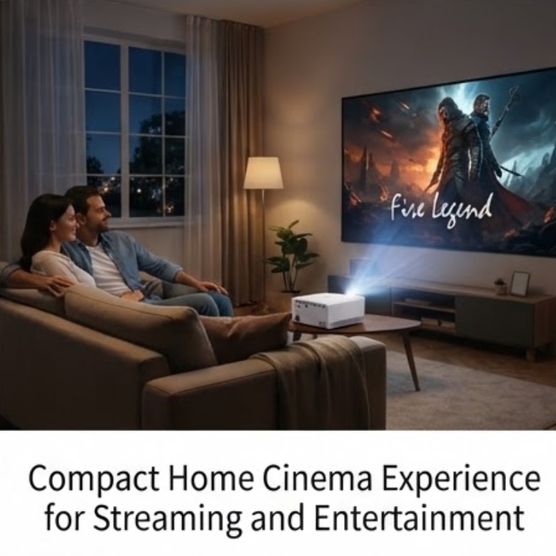 AOpen Fire Legend QU80GTV 4K UHD 800 ANSI Google TV Smart Projector