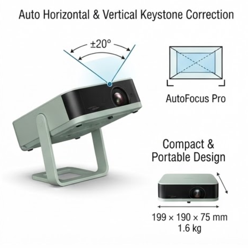 Epson LifeStudio Pop EF-61G V11HB72342 Full HD 700-Lumen Google TV Smart Projector