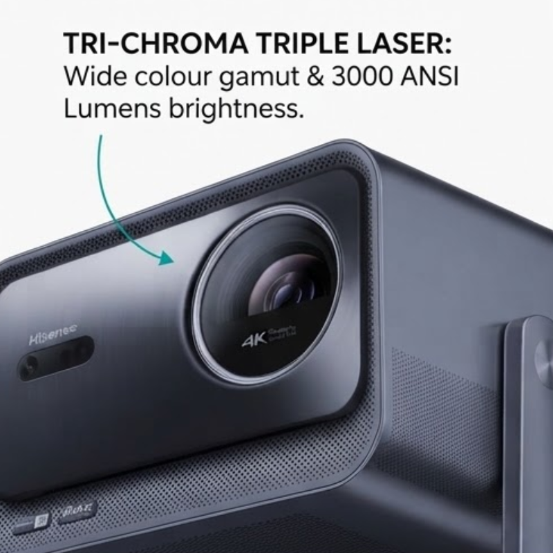 Hisense C2 Ultra 4K TriChroma Triple Laser 3000 ANSI Lumens Projector