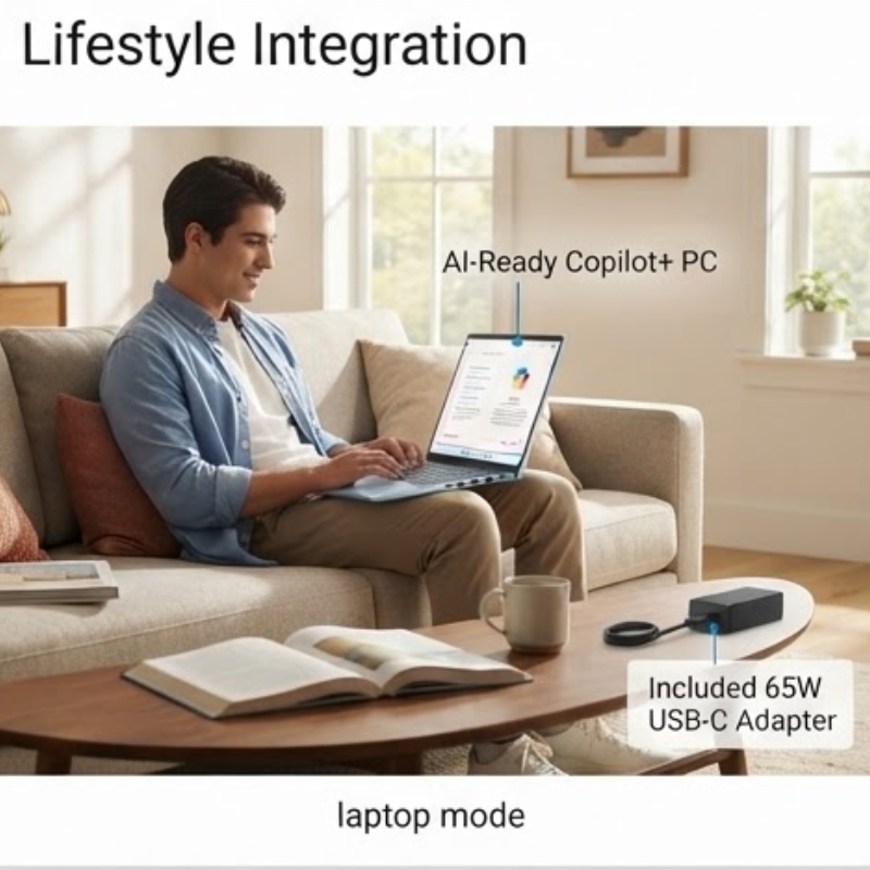 Dell 14 Plus 2-in-1 DB04250 Core Ultra 5 Laptop