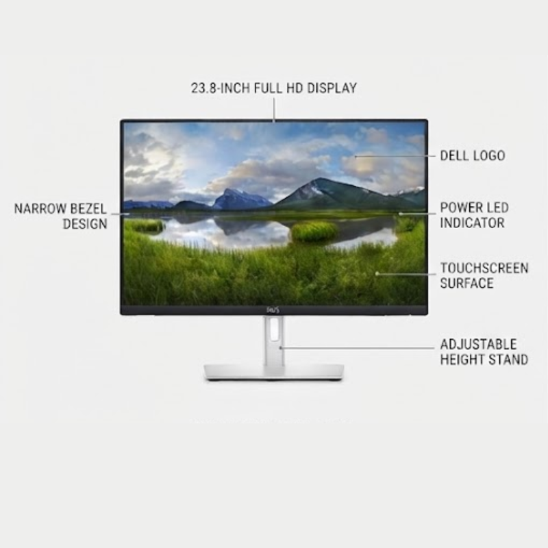 DELL 24 P2424HT TOUCH USB-C HUB MONITOR