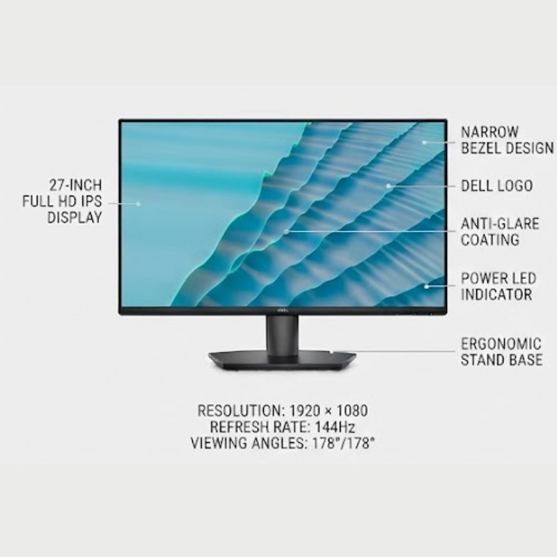 DELL 27IN FHD MONITOR