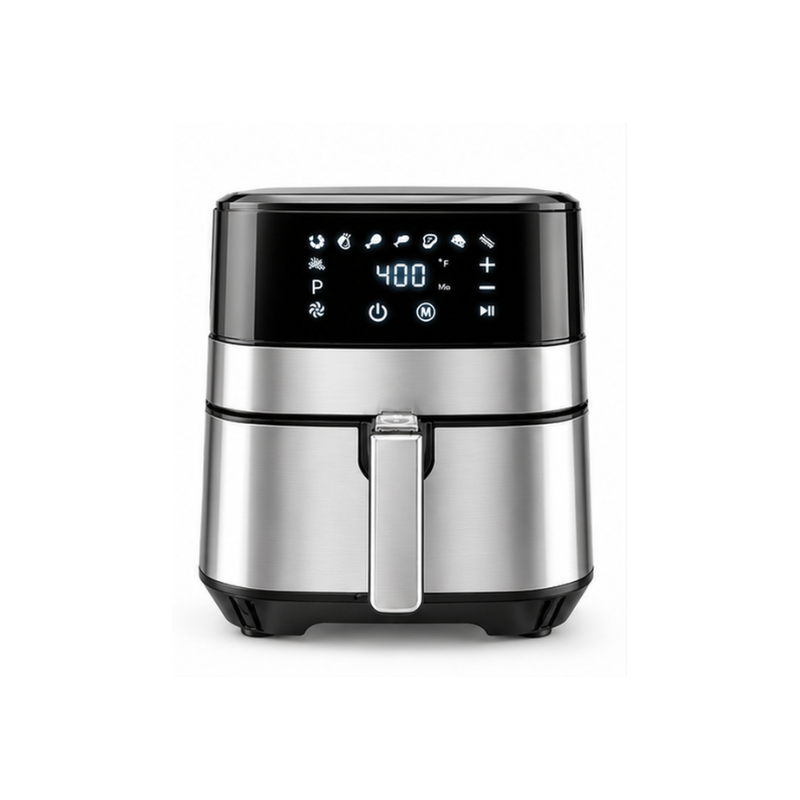 5.7L Air Fryer – Premium Stainless Steel, Mirror Finish