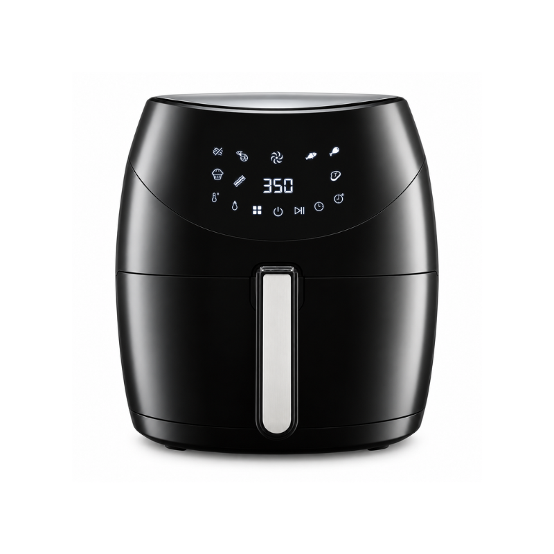 5.7L Air Fryer – Premium Gloss Black