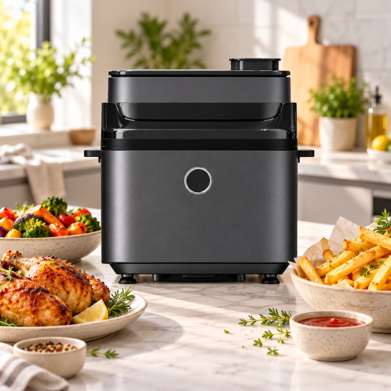 MULTIFLAVOUR 7L Digital Steam Air Fryer