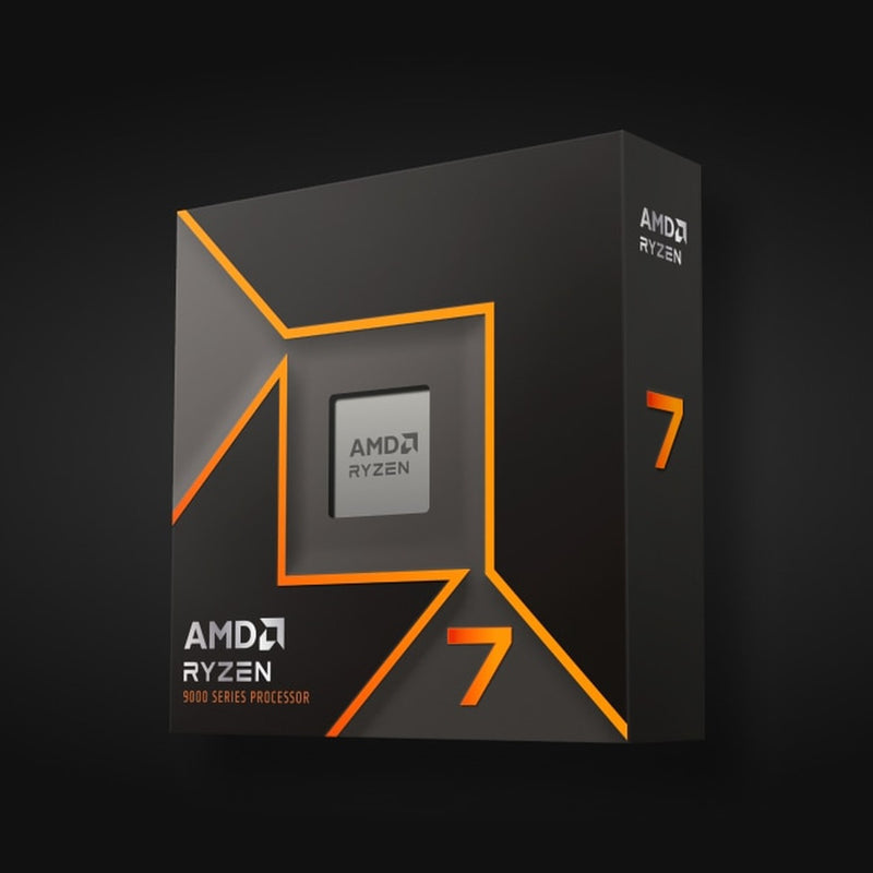 AMD Ryzen 7 9700X processor box (AMD official image)
