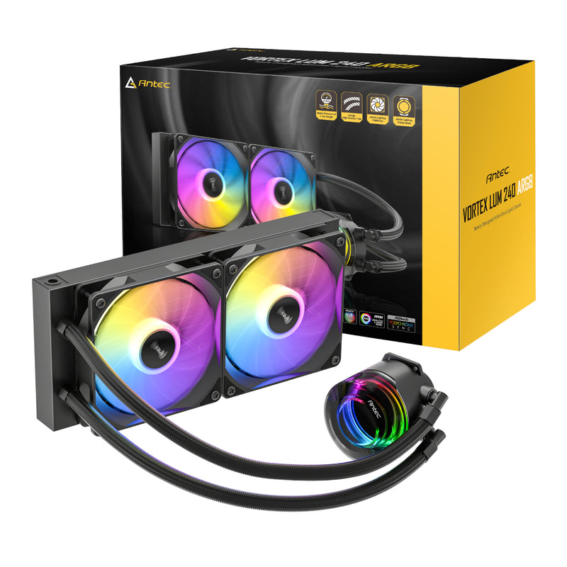 Antec Vortex LUM 240 ARGB liquid CPU cooler