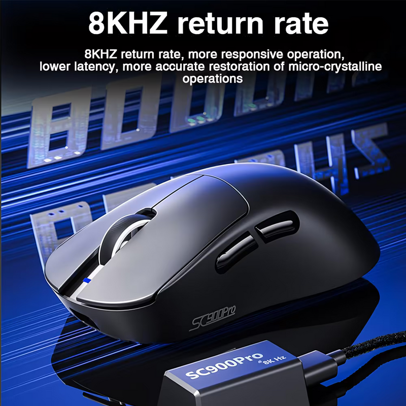 AULA SC900 MAX Wireless Gaming Mouse - Black