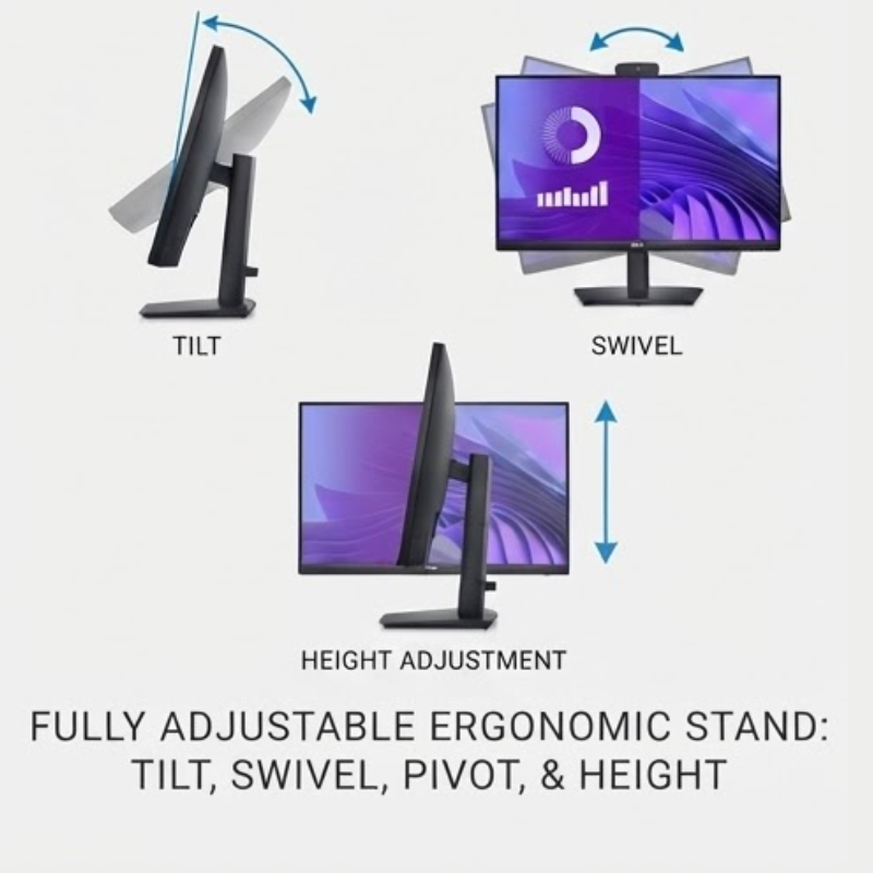 DELL PRO 24 ADJUSTABLE STAND MONITOR - E2425HSM 60.47CM (23.8IN)