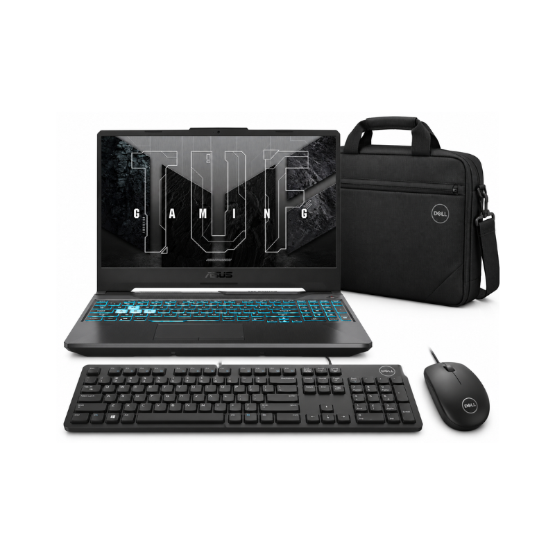 ASUS TUF Gaming A15 Ryzen 7 RTX 3050 Laptop Bundle