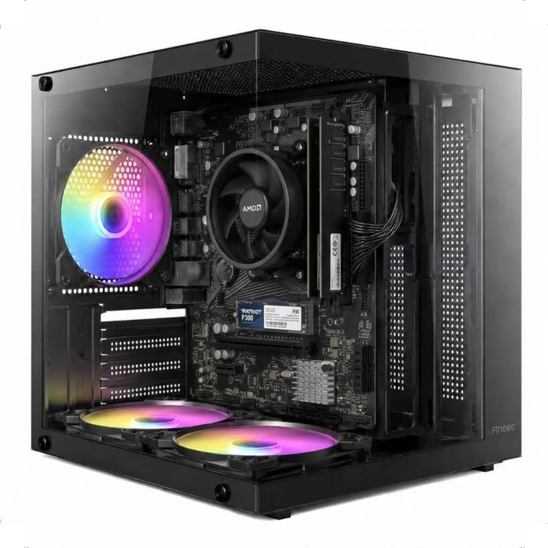 Rasheed Sons Starter Gaming PC | AMD Ryzen 5 5600GT | Radeon Graphics | 16GB DDR4 | 512GB NVMe SSD | ARGB