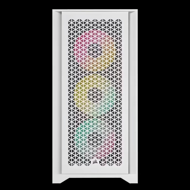 Corsair iCUE 4000D RGB Airflow mid-tower case, True White