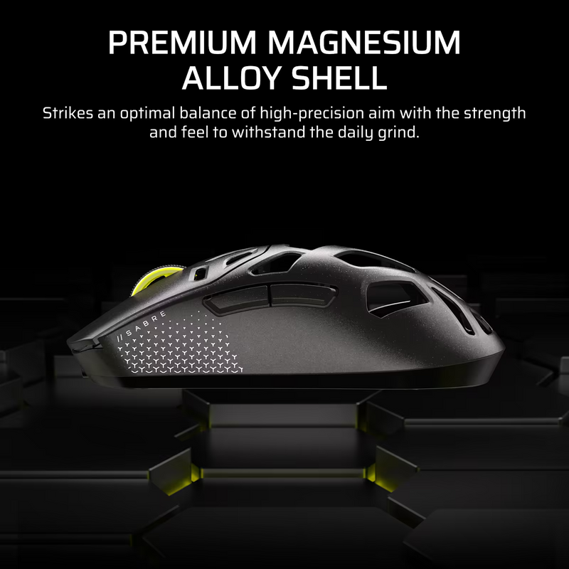 Corsair SABRE v2 PRO Wireless MG Gaming Mouse - White