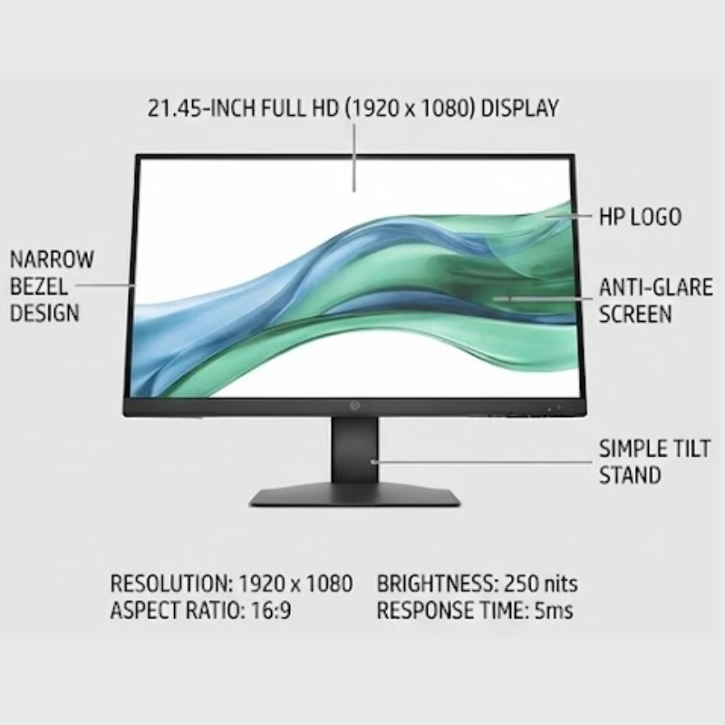 HP SERIES 3 PRO 21.45IN FHD MONITOR - 322PE