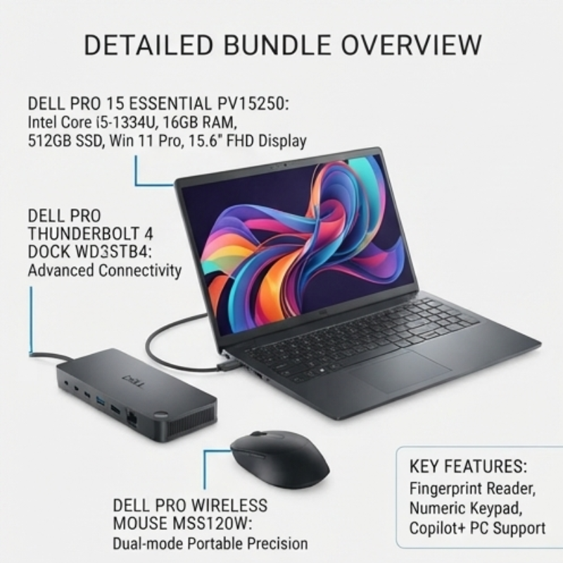 Dell Pro 15 Business Pro Bundle