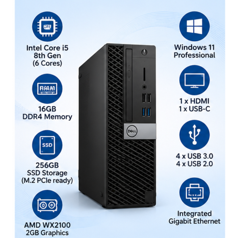 Dell Precision 3430 SFF Refurbished Desktop PC