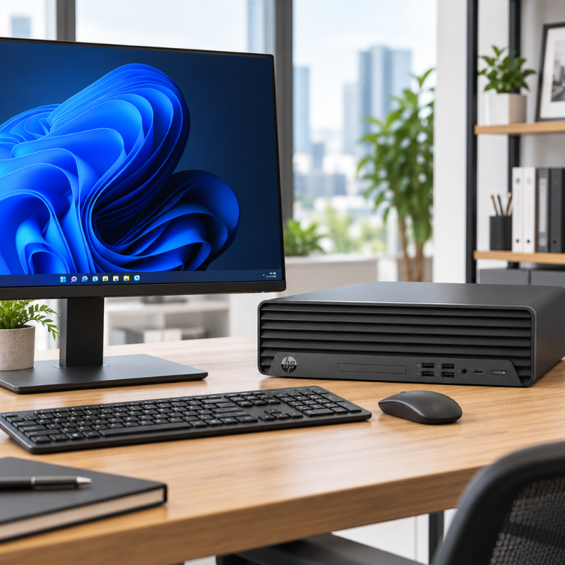 HP EliteDesk 800 G6 SFF Refurbished Desktop PC